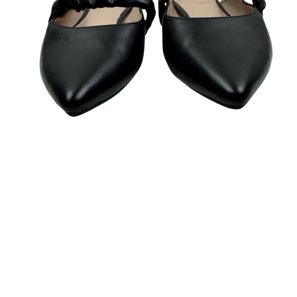 Bandolino Sonny Black Pointed Toe Comfort Flat Mules Women's Size 10 - Picture 6 of 12